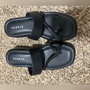 Torrid Black Sandals